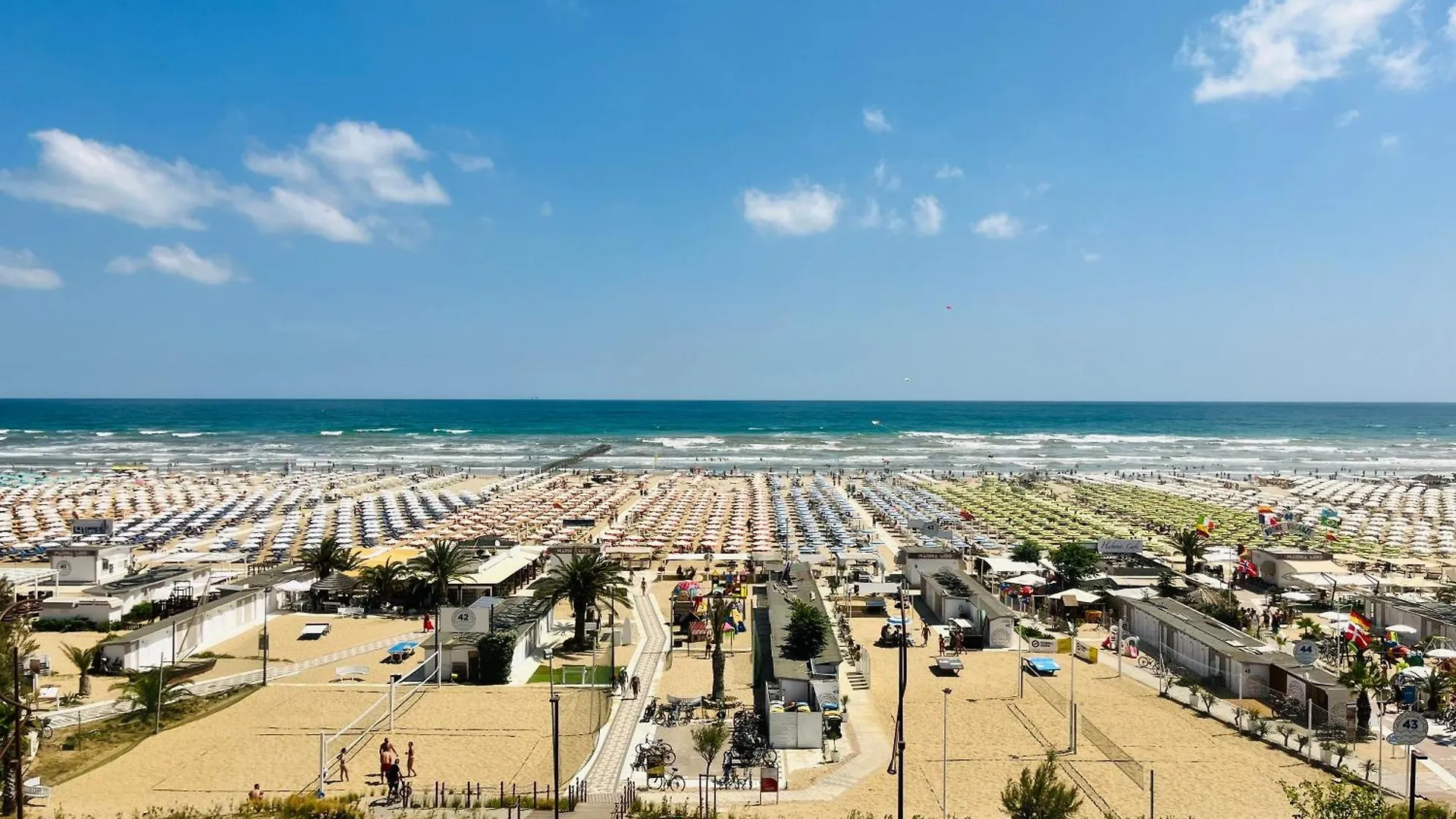 ***  Hotel Columbia Frontemare Rimini Itálie
